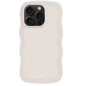HOLDIT iPhone15Pro耐衝撃ケース ライトベージュ Wavy 16244 HOLDIT iPhone15Pro耐衝撃ケース ライトベージュ Wavy 16244