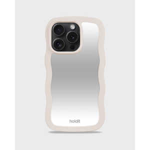 HOLDIT iPhone15ProMAX ミラーケース ライトベージュ Wavy 16322 HOLDIT iPhone15ProMAX ミラーケース ライトベージュ Wavy 16322