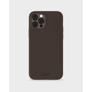 HOLDIT ソフトタッチシリコーンケース iPhone 12/12 Pro用 Chocolate 16368 HOLDIT ソフトタッチシリコーンケース iPhone 12/12 Pro用 Chocolate 16368