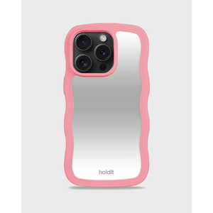 HOLDIT iPhone 14 ProMAXp ~[ϏՌP[X Wavy Case Rouge Pink Rouge Pink 16406