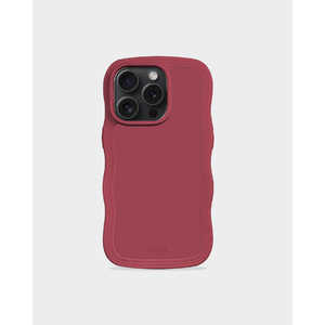 HOLDIT iPhone 14 ProMAX用 耐衝撃ケース Wavy Case Red Velvet Red Velvet 16422 HOLDIT iPhone 14 ProMAX用 耐衝撃ケース Wavy Case Red Velvet Red Velvet 16422