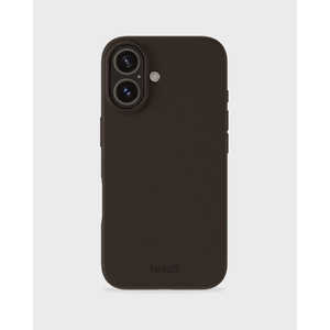 HOLDIT ソフトタッチシリコーンケース iPhone 16用 Chocolate 16473 HOLDIT ソフトタッチシリコーンケース iPhone 16用 Chocolate 16473