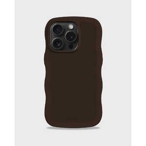 HOLDIT iPhone 15 Pro用 耐衝撃ケース Wavy Case Chocolate 16482 HOLDIT iPhone 15 Pro用 耐衝撃ケース Wavy Case Chocolate 16482
