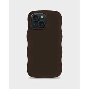 HOLDIT iPhone 15/14/13用 耐衝撃ケース Wavy Case Chocolate 16484 HOLDIT iPhone 15/14/13用 耐衝撃ケース Wavy Case Chocolate 16484
