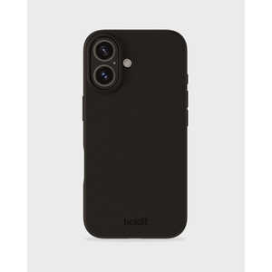 HOLDIT iPhone 16(6.1�C���`)�\�t�g�^�b�`�V���R-���P�[�X �u���b�N 16503