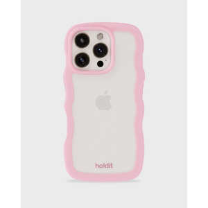 HOLDIT iPhone 16 Pro(6.3�C���`) �ϏՌ��N���A�P�[�X Wavy Case �s���N 16546