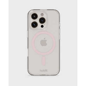 HOLDIT iPhone 16 Pro(6.3インチ) 耐衝撃ケース MagSafe Case ピンク 16571