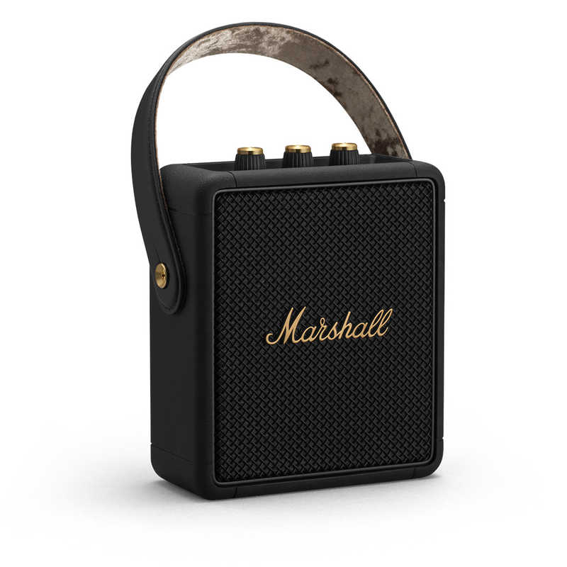 MARSHALL MARSHALL Bluetoothスピーカー ブラック＆ブラス  STOCKWELLII-BLACK-AND-BRASS STOCKWELLII-BLACK-AND-BRASS