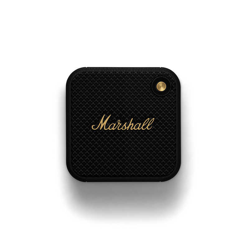 MARSHALL MARSHALL ブルートゥーススピーカー Willen Black and Brass ブラック&ブラス [防水 /Bluetooth対応] WILLENBLACK&BRASS WILLENBLACK&BRASS