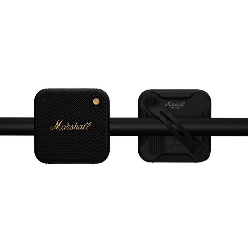 MARSHALL MARSHALL ブルートゥーススピーカー Willen Black and Brass ブラック&ブラス [防水 /Bluetooth対応] WILLENBLACK&BRASS WILLENBLACK&BRASS