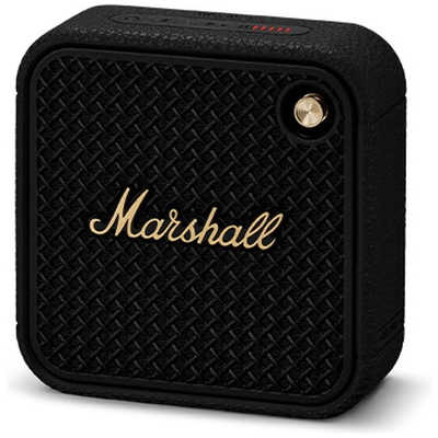 Marshall WILLEN II Bluetoothスピーカー 黒 MARSHALL ブルートゥーススピーカー Willen II Black and Brass ［防水