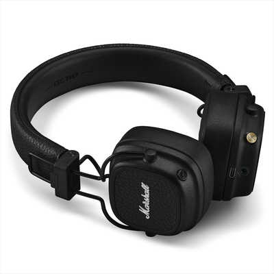 Marshall MAJOR Ⅴブラック MARSHALL ブルートゥースヘッドホン［Bluetooth対応］ ブラック