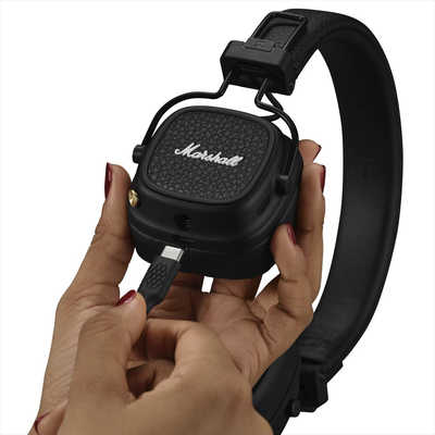 MARSHALL ブルートゥースヘッドホン［Bluetooth対応］ ブラック
