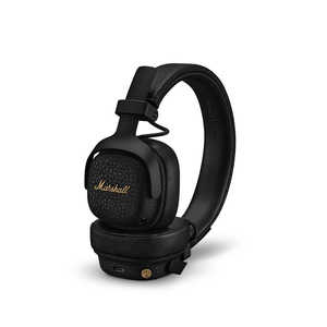 MARSHALL �u���[�g�D�[�X�w�b�h�z�� �m�I�[�o�[�w�b�h�^ / �m�C�Y�L�����Z�����O�Ή� / Bluetooth�Ή��n �u���b�N Milton A.N.C. Black