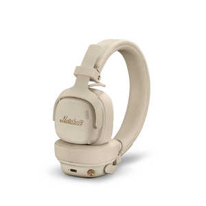 MARSHALL ブルートゥースヘッドホン ［オーバーヘッド型 / ノイズキャンセリング対応 / Bluetooth対応 / USB］ Milton A.N.C. Cream