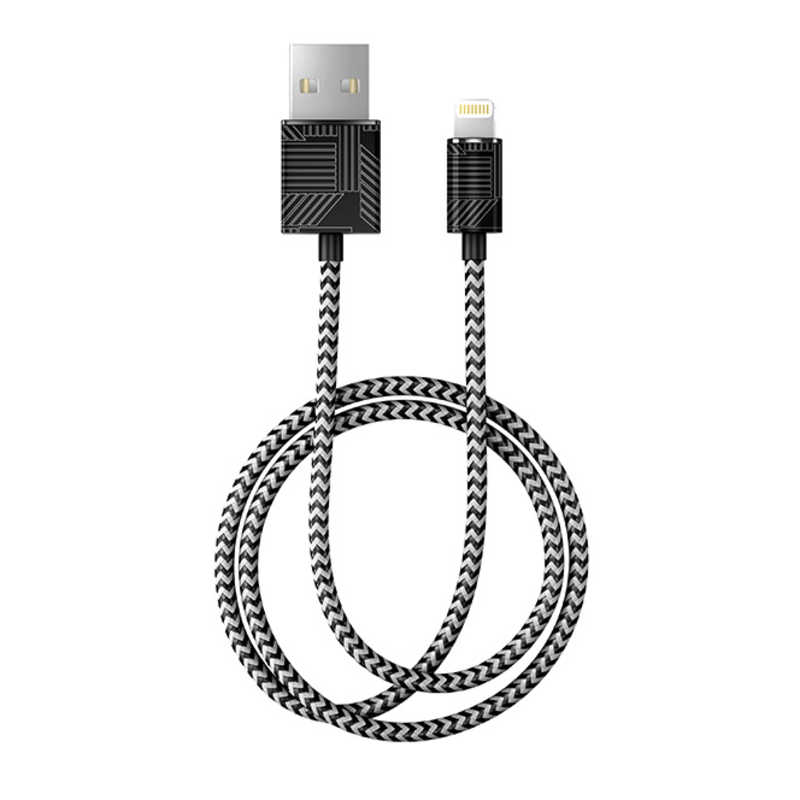 イツワ商事 イツワ商事 MFIライトニング 充電通信FASHION CABLE 1M IDFCL-74 GEOMETRIC PUZZLE IDFCL-74 GEOMETRIC PUZZLE