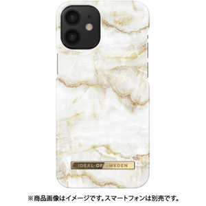 IDEALOFSWEDEN iPhone 12 mini 用 ファッションケース SS20 GOLDEN PEARL MARBLE
