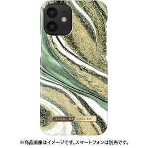 IDEALOFSWEDEN iPhone 12 mini 用 ファッションケース SS20 COSMIC GREEN SWIRL