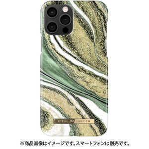 IDEALOFSWEDEN iPhone 12/iPhone 12 Pro 用 ファッションケース SS20 COSMIC GREEN SWIRL