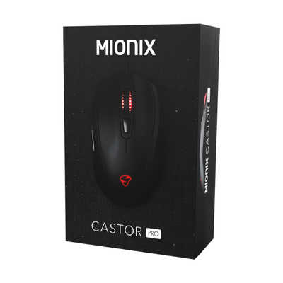 MIONIX ゲーミングマウス CASTOR PRO [光学式 /有線 /6ボタン /USB