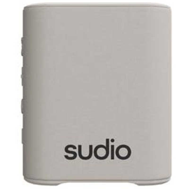 SUDIO SUDIO ブルートゥーススピーカーS2 ［防水 /Bluetooth対応］ ベージュ SD1911 SD1911