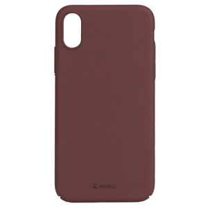 KRUSELL iPhone X用 Sandby Cover Rust 61093