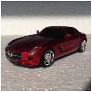 クリックカーマウス 無線マウス Mercedes SLS AMG サファイアレッド゛
