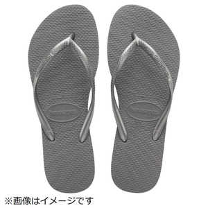 HAVAIANAS 「正規輸入品」Havaianas(ハワイアナス) Slim(スリム) Steel Gary 356(23cm) ビーチサンダル 40000305178356 HAVAIANAS 「正規輸入品」Havaianas(ハワイアナス) Slim(スリム) Steel Gary 356(23cm) ビーチサンダル 40000305178356