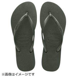 HAVAIANAS 「正規輸入品」Havaianas(ハワイアナス) Slim(スリム) Green Olive 334(22cm) ビーチサンダル 40000304896334 HAVAIANAS 「正規輸入品」Havaianas(ハワイアナス) Slim(スリム) Green Olive 334(22cm) ビーチサンダル 40000304896334