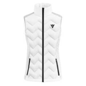 ダイネーゼ レディース スキー ミドルレイヤー GLACIUM GILET XXL サイズ WHITE 49400033