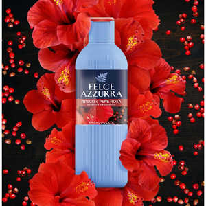 PAGLIERI フェルチェアズーラ ボディウォッシュ ハイビスカス&ピンクペッパー 650ml PAGLIERI フェルチェアズーラ ボディウォッシュ ハイビスカス&ピンクペッパー 650ml