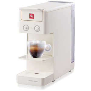 キーコーヒー エスプレッソマシン FrancisFrancis ILLY ホワイト Y3.3シロ
