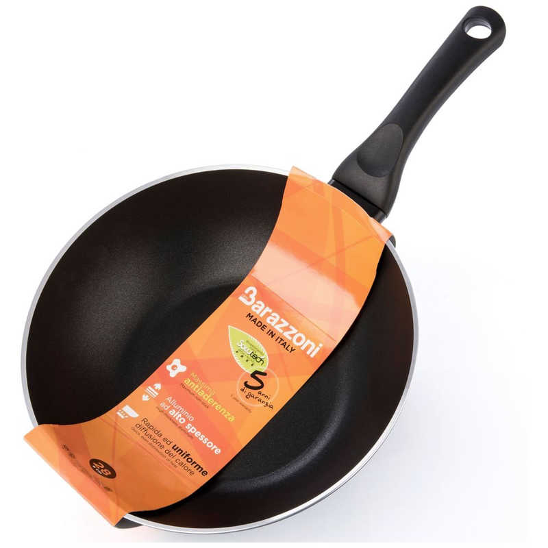 Barazzoni 中華鍋 グレー ?32×H9.5cm ウォーク INDUCTION FACILE 85515613287