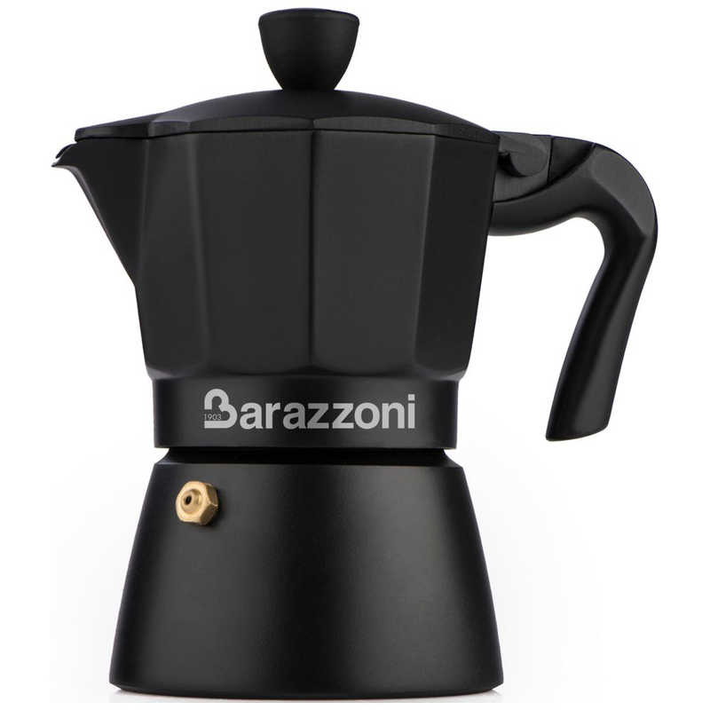 BARAZZONI BARAZZONI 直火用 エスプレッソコーヒーメーカー 6カップ La Caffettiera Deluxe 830005006 830005006