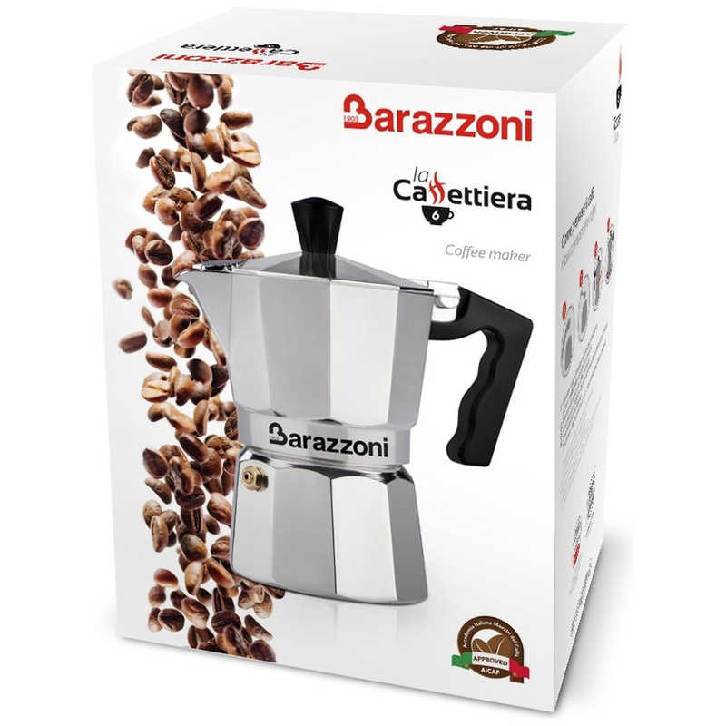 BARAZZONI BARAZZONI 直火用 エスプレッソコーヒーメーカー1カップ LA CAFFETTIERE 830005501 830005501