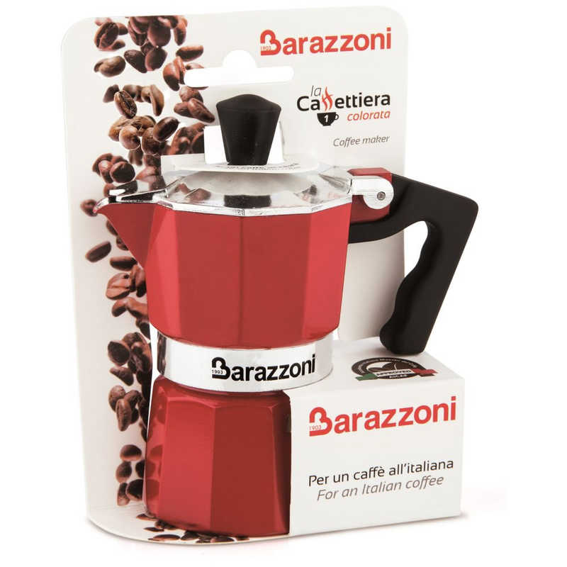 BARAZZONI BARAZZONI 直火用 エスプレッソコーヒーメーカー1カップ LA CAFFETTIERE 83000550130 83000550130