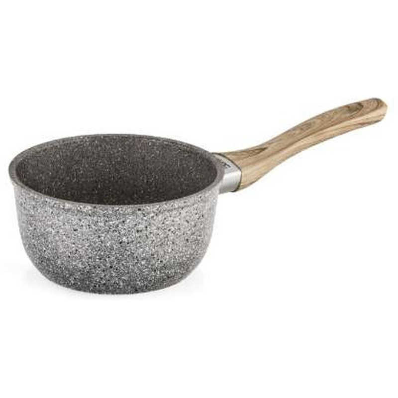 BARAZZONI BARAZZONI IH対応 ソースパン 16cm Gran Sasso Extra Eco Legno グレー ［IH対応］ 85511001635 85511001635
