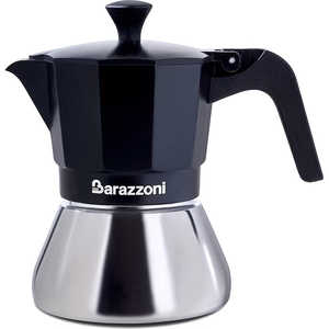 BARAZZONI IH対応&直火式 エスプレッソコーヒーメーカー 6カップ ブラック 83000510680 BARAZZONI IH対応&直火式 エスプレッソコーヒーメーカー 6カップ ブラック 83000510680