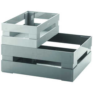 グッチーニ スタッキングボックス2P TIDY & STORE グレー 169500177 グッチーニ スタッキングボックス2P TIDY & STORE グレー 169500177