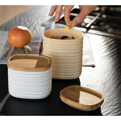 グッチーニ L ストレージジャー TIERRA ミルクホワイト 181800