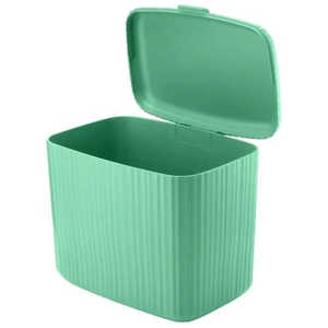グッチーニ 再生プラスチック製 高品質フタ付きゴミ箱 キッチンキャビネット2PBIO WASTY セージグリーン 185700176-CN