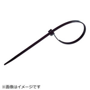 SAPISELCO社 ケーブルタイ 1.9mm×100mm 最大結束24mmクロ NYL.3.2102