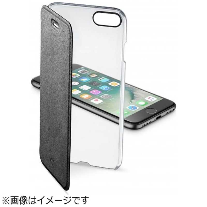 セルラーライン セルラーライン iPhone 7用CLEAR BOOK ブラック Cellularline CLEARBOOKIPH747K CLEARBOOKIPH747K