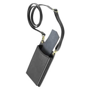 HOLDIT MiniBag iPhone用 お財布ショルダーバック ブラック MiniBag ブラック MINIBAGESSENTIALK HOLDIT MiniBag iPhone用 お財布ショルダーバック ブラック MiniBag ブラック MINIBAGESSENTIALK