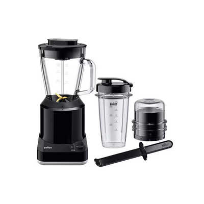 ブラウン　BRAUN　パワーブレンド1 ブレンダー ブラック [1L / 4枚刃]　JB1169 ブラウン BRAUN パワーブレンド1 ブレンダー ブラック [1L / 4枚刃