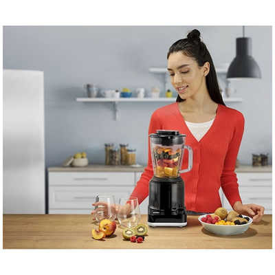 BRAUN PowerBlend1 ブレンダー ブラック ブラウン パワーブレンド 1 ブレンダー - JB1169BK (ブラック