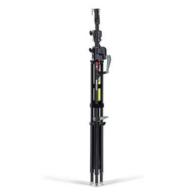 マンフロット ワインドアップスタンド黒 370cm Manfrotto ブラック 
