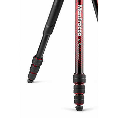 Manfrotto befreeアドバンス アルミニウムT三脚キット レッド 【公式通販】