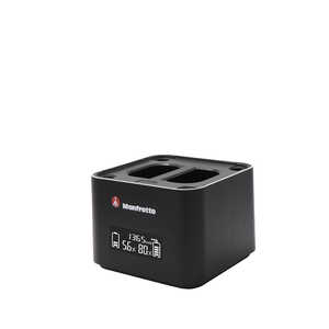 マンフロット Pro CUBE ツインチャージャー キヤノン用 ブラック MANPROCUBEC マンフロット Pro CUBE ツインチャージャー キヤノン用 ブラック MANPROCUBEC