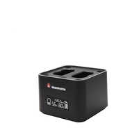 マンフロット Pro CUBE ツインチャージャー ニコン用 ブラック